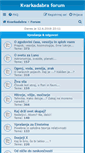 Mobile Screenshot of forum.kvarkadabra.net